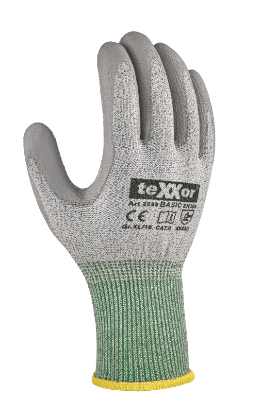 Gri/Siyah teXXor Basic Eldiven (13 Gauge)