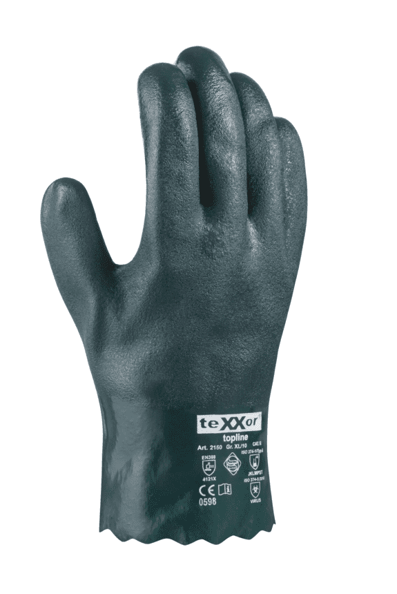 teXXor 2150 PVC Eldiven - Kimyasal Koruyucu