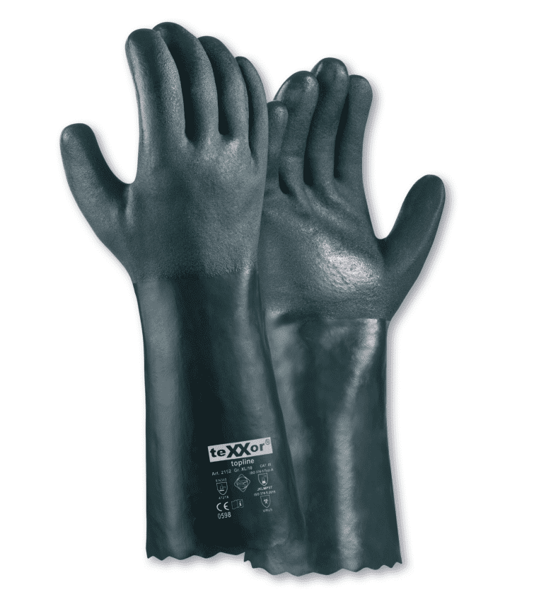 teXXor 2152 - Kimyasal Dayanıklı PVC Eldiven