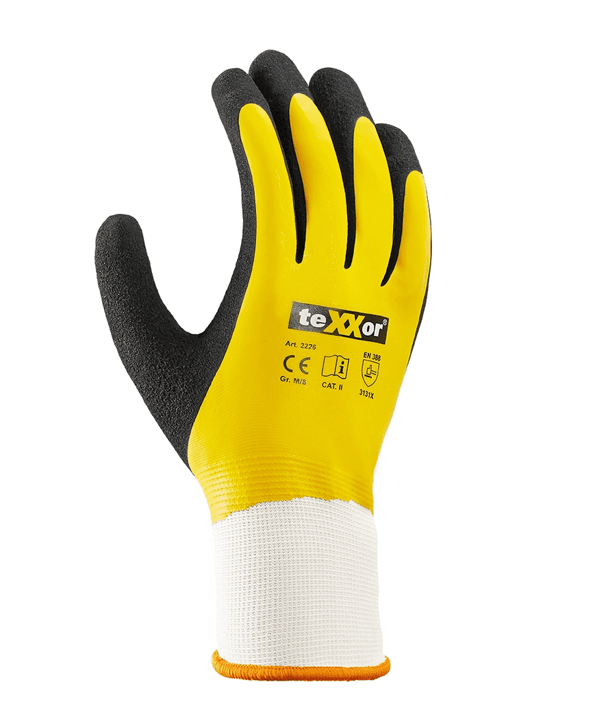 teXXor 2226 Polyester Lateks Eldiven