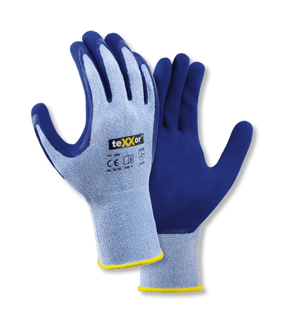 teXXor 2229 Nitril Kaplamalı Polyester İş Eldiveni
