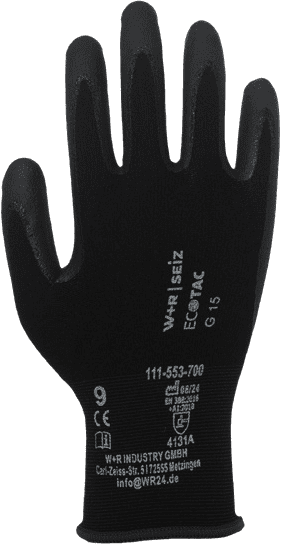 W+R ECOTAC G15 İş Eldiveni - 15 Gauge İnce Montaj Eldiveni