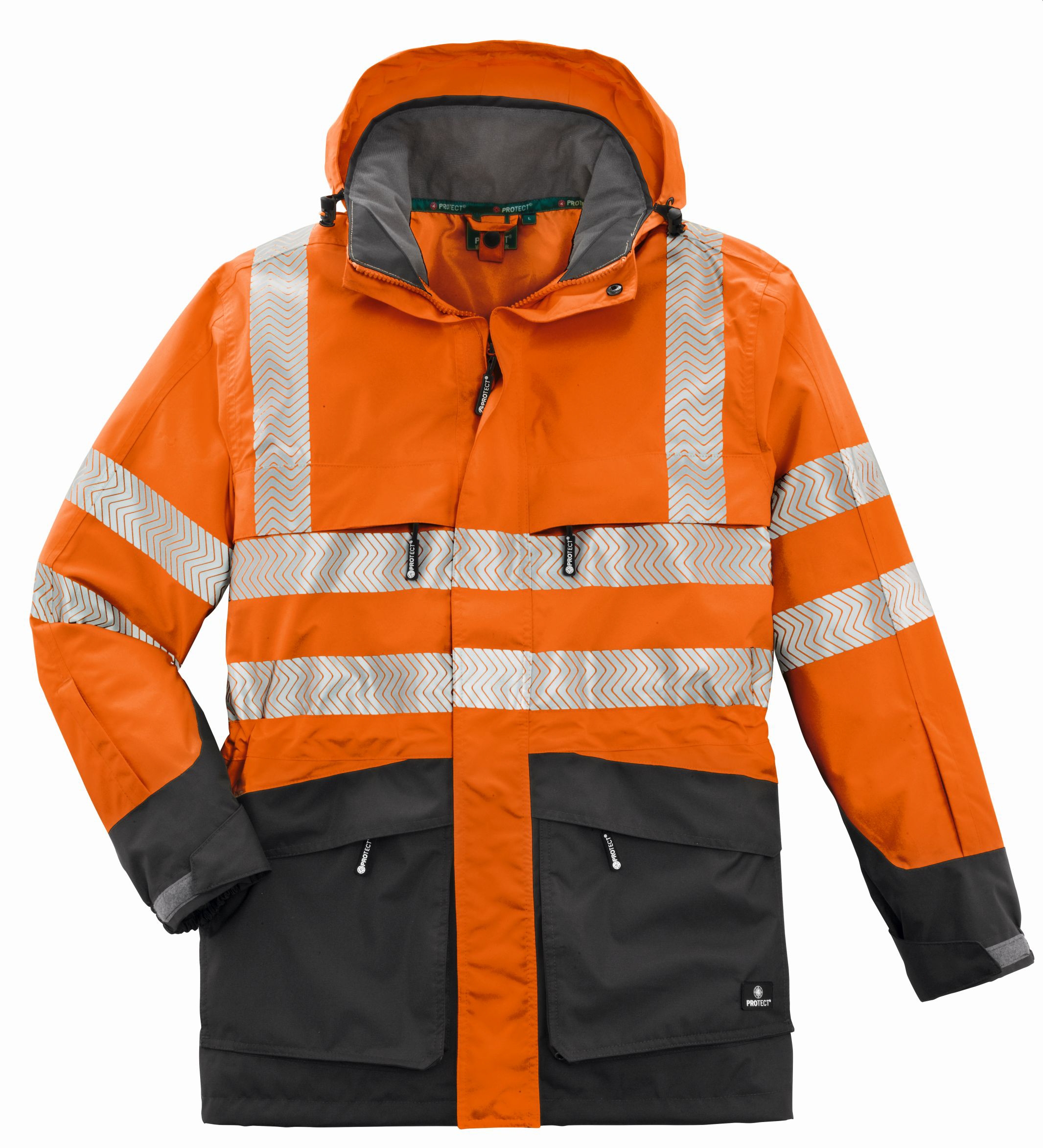 4PROTECT® TAMPA Ceket, Neon Sarı/Lacivert