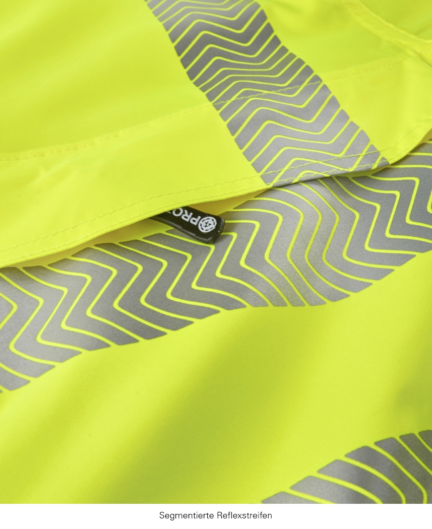 4PROTECT® TAMPA Ceket, Neon Sarı/Gri