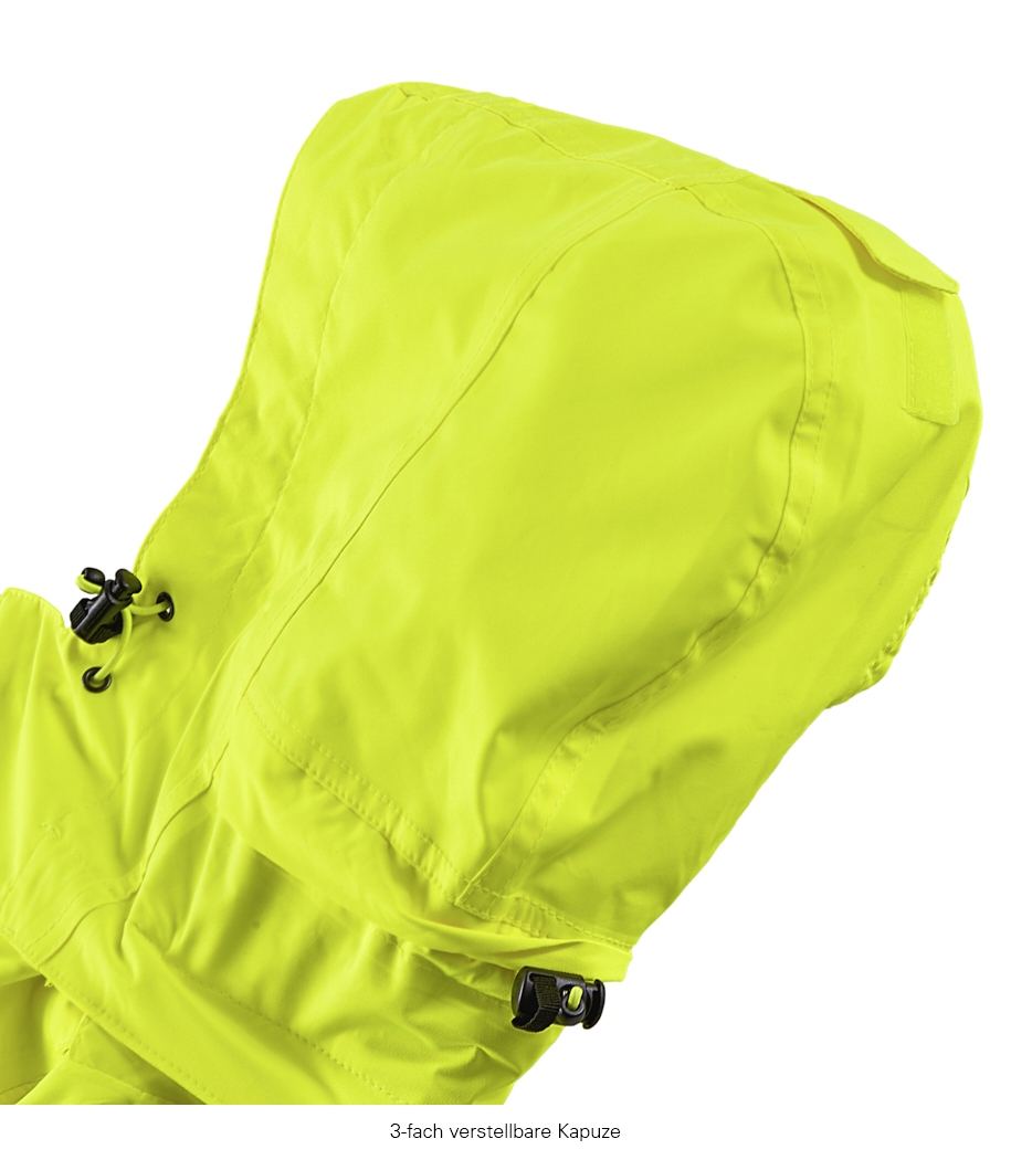 4PROTECT® TAMPA Ceket, Neon Sarı/Gri