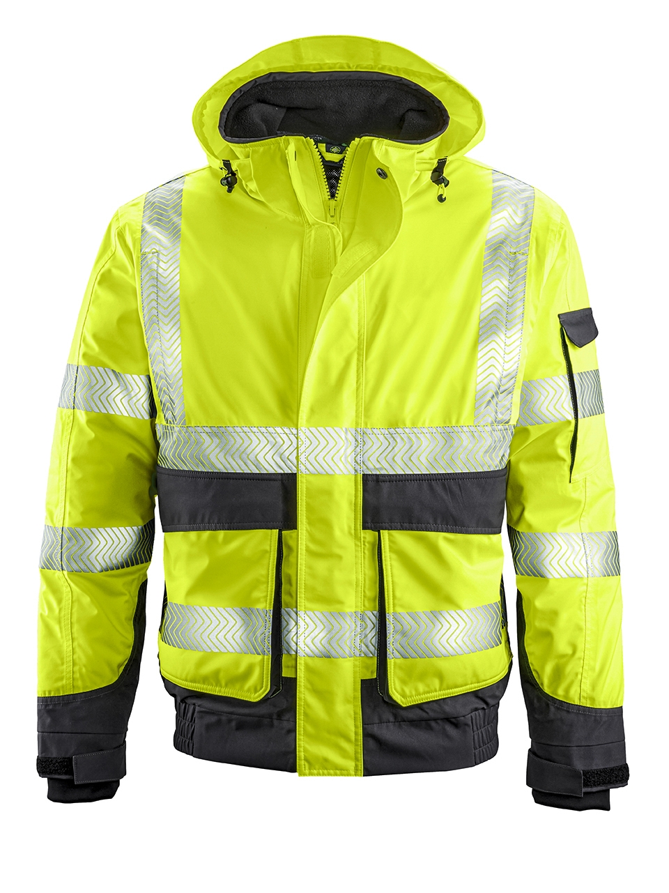 4PROTECT® NEWARK Yağmurluk, Neon Sarı/Gri