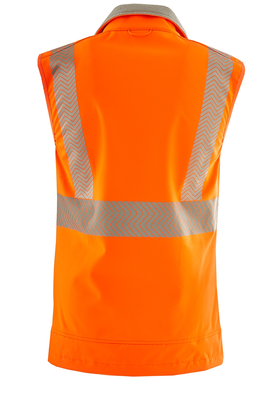 4PROTECT® PARAMUS Softshell Yelek, Neon Turuncu