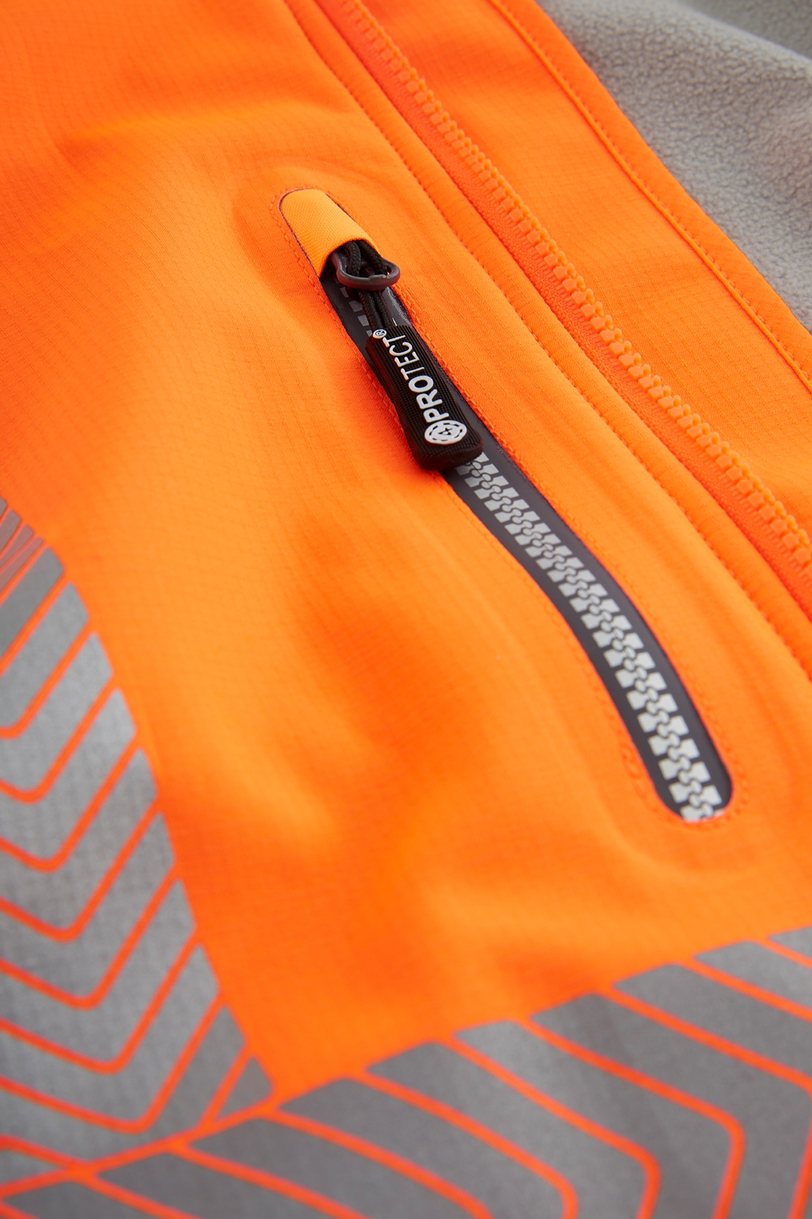4PROTECT® PARAMUS Softshell Yelek, Neon Turuncu