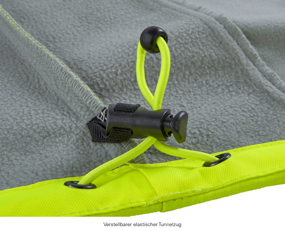 4PROTECT® Softshell Ceket TYLER, Yüksek Görünürlük Siyah