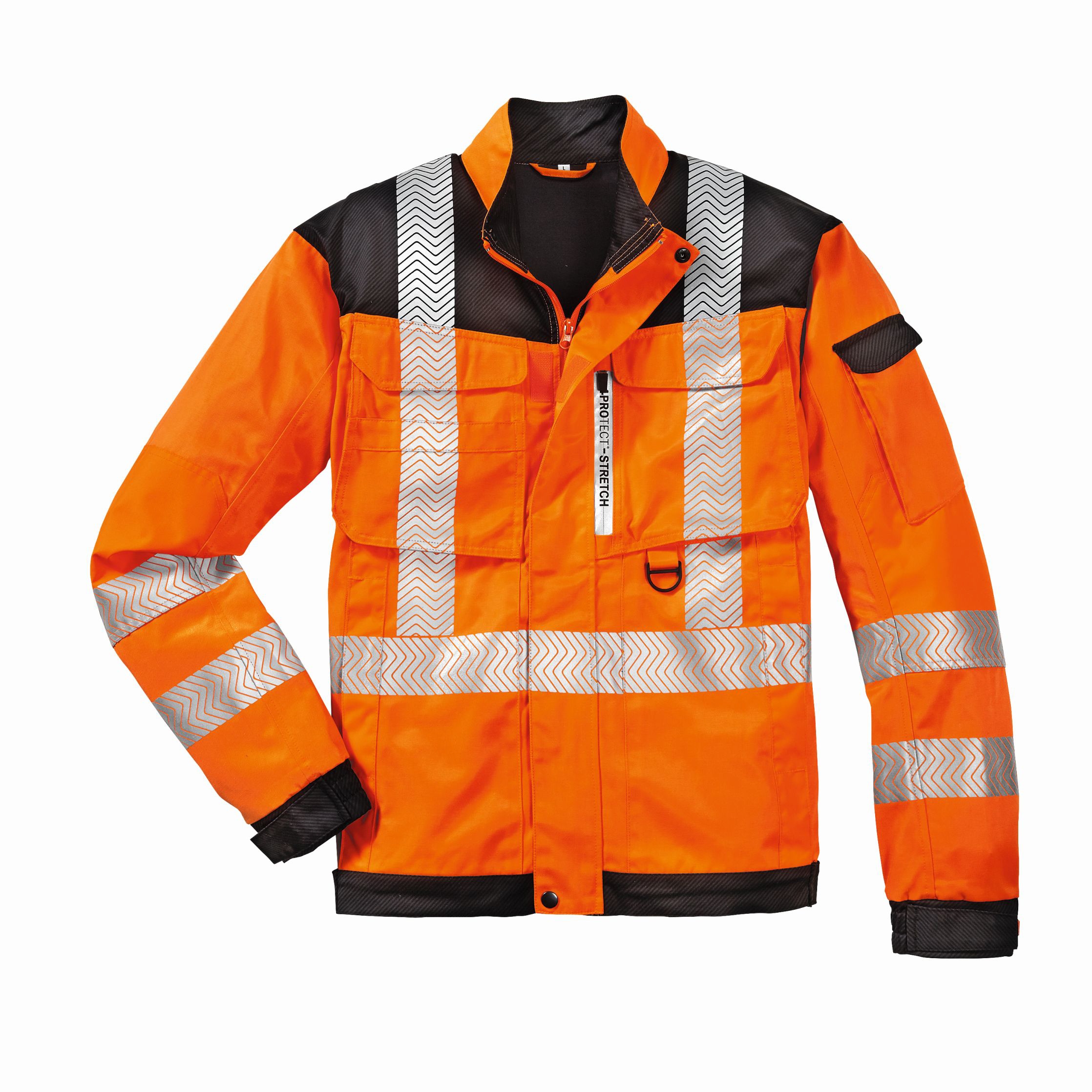 4PROTECT® KENTUCKY Ceket, Neon Turuncu/Gri