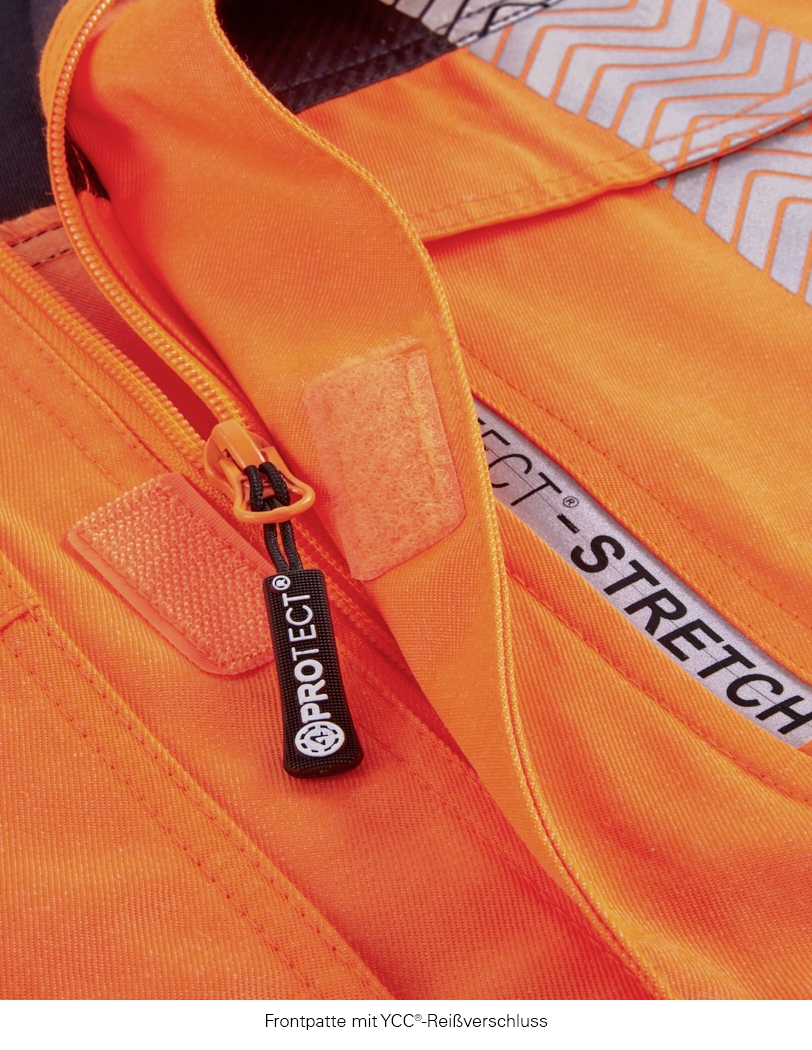 4PROTECT® KENTUCKY Ceket, Neon Turuncu/Gri
