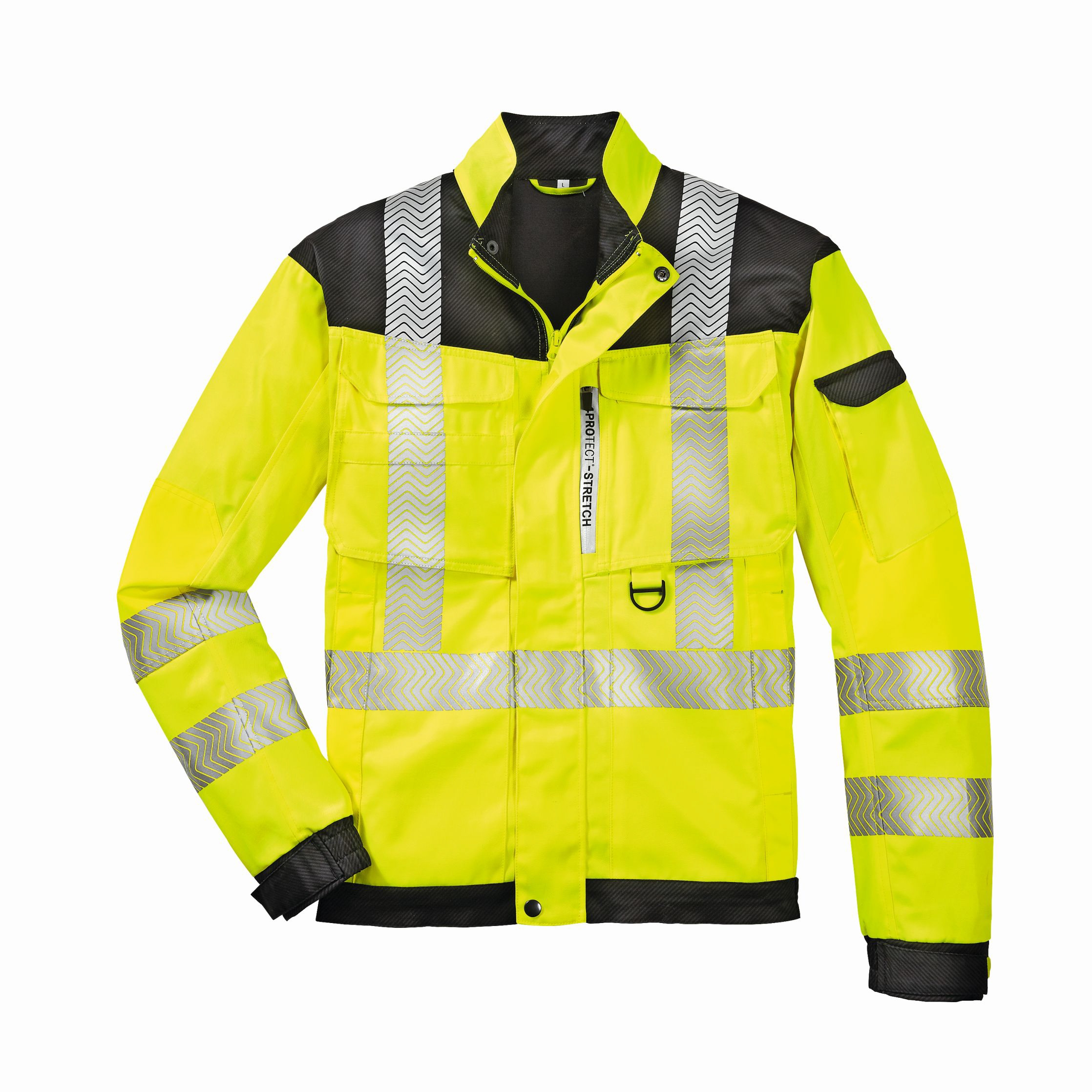 4PROTECT® KENTUCKY Ceket, Neon Sarı/Gri