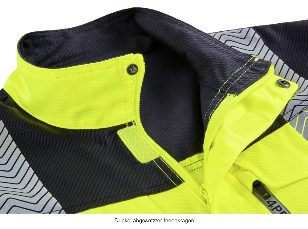 4PROTECT® KENTUCKY Ceket, Neon Sarı/Gri