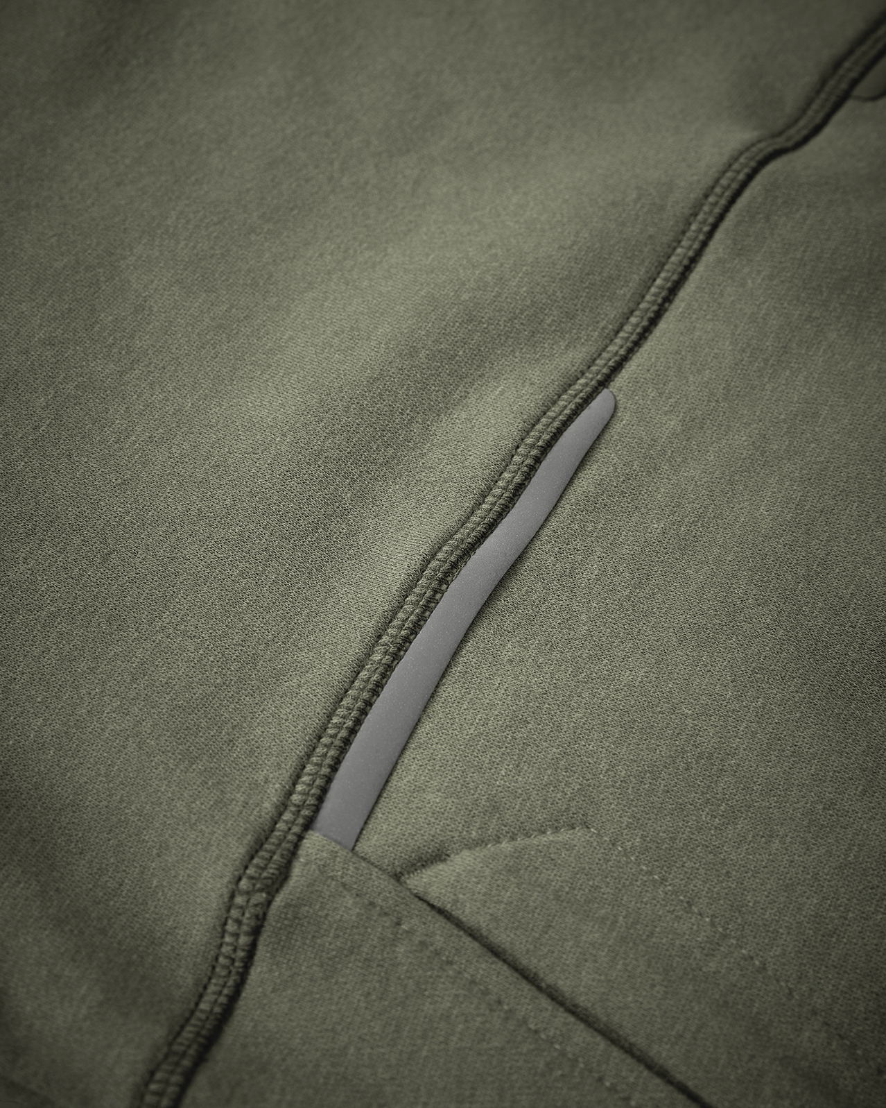 4PROTECT Kapüşonlu Sweatshirt, Haki/Siyah