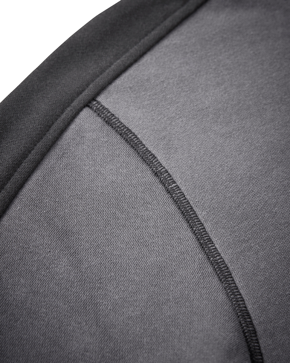 4PROTECT Kapüşonlu Sweatshirt, Gri/Siyah