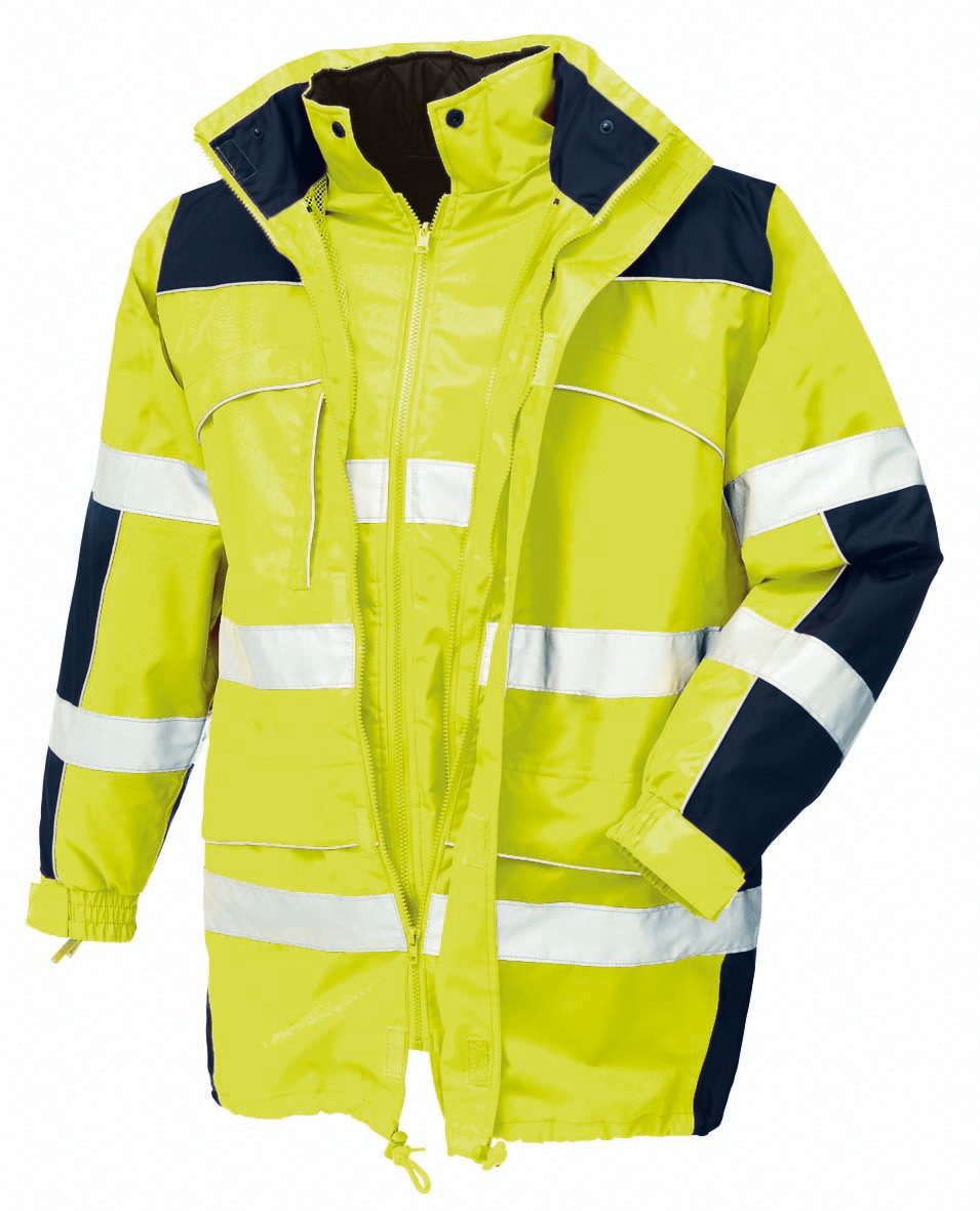 teXXor TORONTO Parka, Neon Sarı/Lacivert