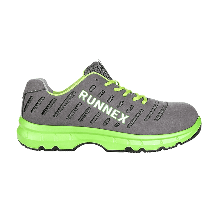 RUNNEX S1P ESD FlexStar İş Güvenliği Ayakkabısı - Gri/Yeşil Tonları