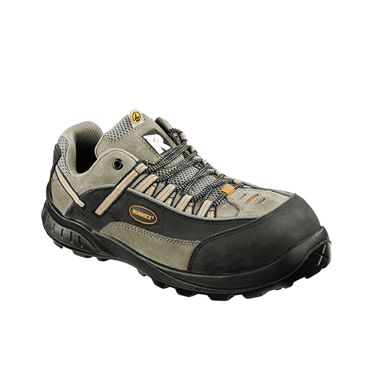 RUNNEX TeamStar S2 ESD Güvenlik Ayakkabısı - Siyah/Bej