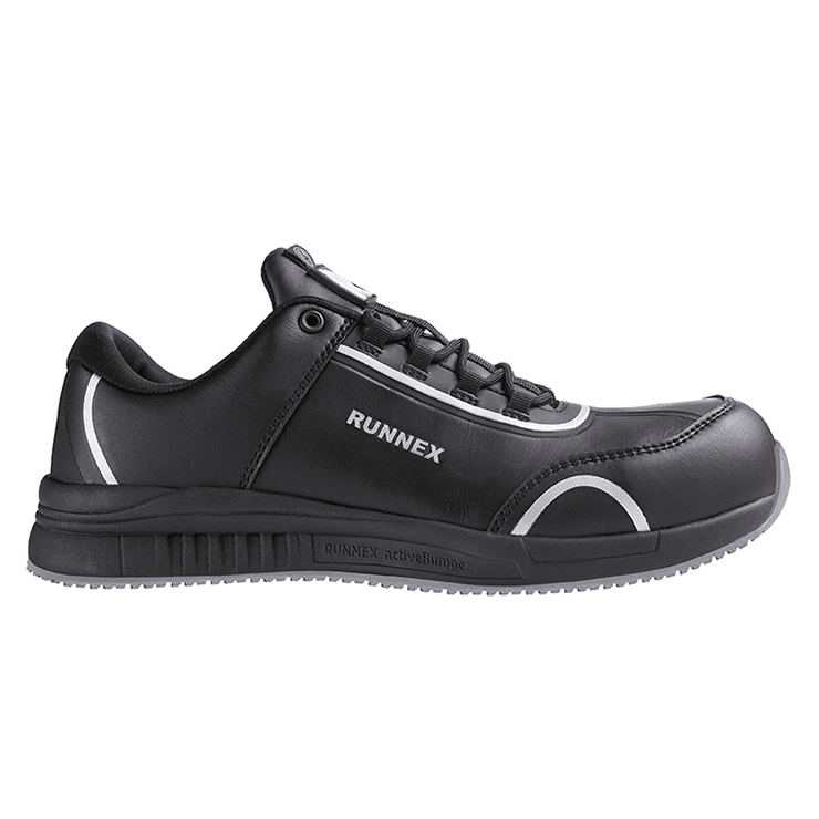 RUNNEX SportStar Siyah S3S ESD Güvenlik Ayakkabısı, Siyah